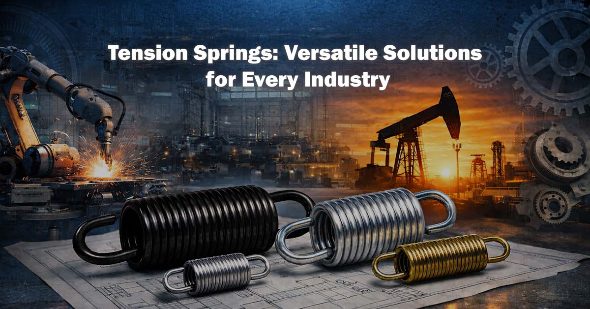 Tension Springs: Versatile Solutions for Every Industry