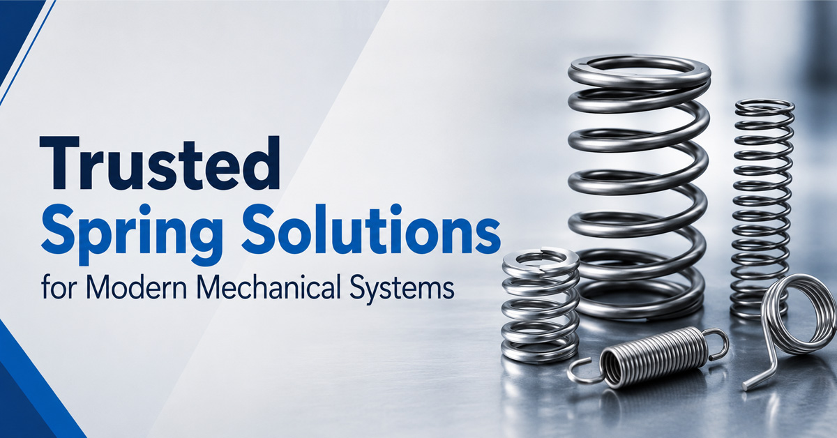 Trusted Spring Solutions for Modern Mechanical Systems